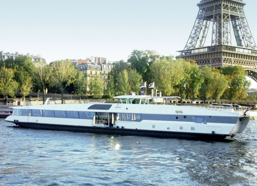 Bâteau Evasion, Bateau Naviguant, Paris, Île-de-France, France